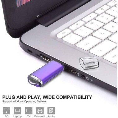 Robot Cube Siyah U102 Mini Kapaklı U Disk USB2.0 1GB - 2