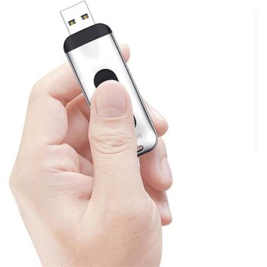 Robot Cube Siyah U307 Sürgülü U Disk USB3.0 16GB - 1
