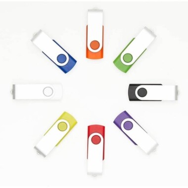 Robot Cube U103 Siyah ABS 360 Derece Dönebilen U Disk USB2.0 16GB - 3