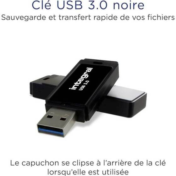 Robot Cube U410 Siyah USB3.1+Tip-C Kilitli U Disk 256GB - 2