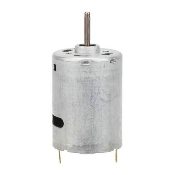 RS-385 DC 24V 7000RPM Mini Fırçalı DC Motor - Motor Çapı: 27.6mm - 4