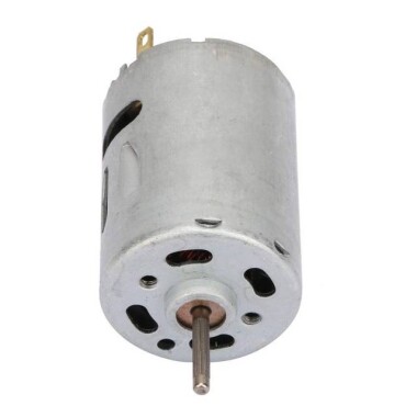 RS-385 DC 6V 5000RPM Mini Fırçalı DC Motor - Motor Çapı: 27.6mm - 3