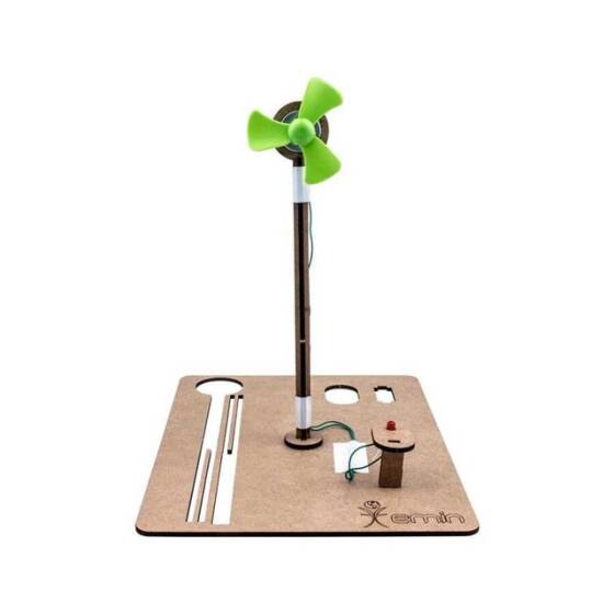 Rüzgar Enerjili Led Yakma Eğitim Kiti - 1