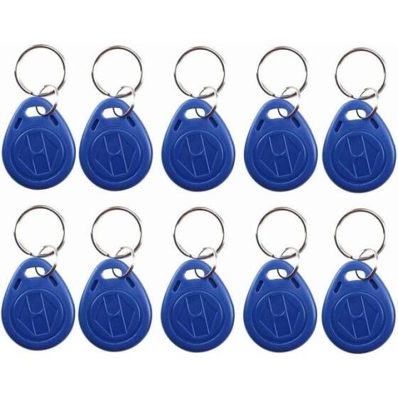 Sarı Boş Su Geçirmez 125KHz T5577 EM4305 Erişim Kontrolü İçin Tekrarlanabilir RFID Kimlik Etiketi - 1