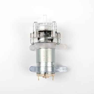 Şeffaf R385 DC 6-12V Mini Akvaryum Su Pompası Yüksek Sıcaklığa Dayanıklı - 4