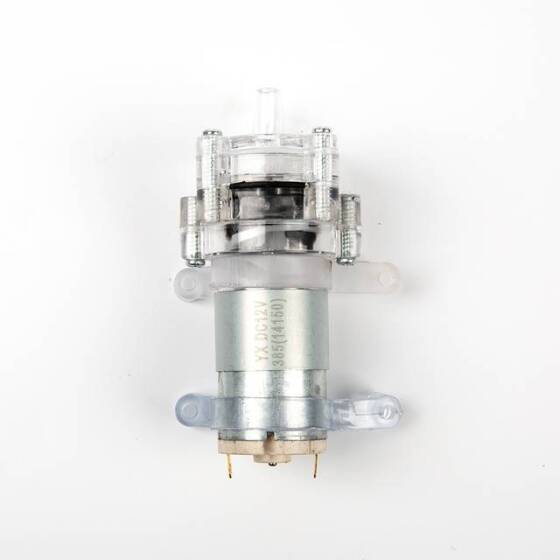 Şeffaf R385 DC 6-12V Mini Akvaryum Su Pompası Yüksek Sıcaklığa Dayanıklı - 4