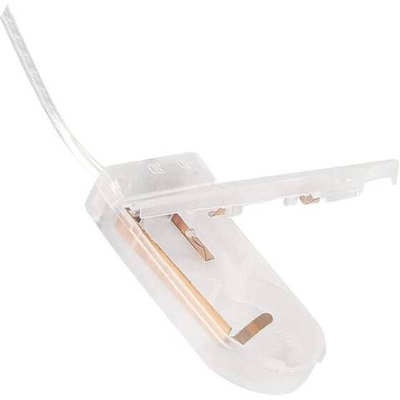 Şeffaf Tekli CR2032-LIR203 Pil Yuvası CR2032 LIR203 - 4