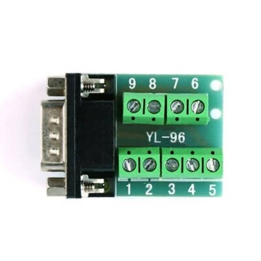 Seri DB9 RS232/485 9 Pin Terminal Dişi Somun - 2