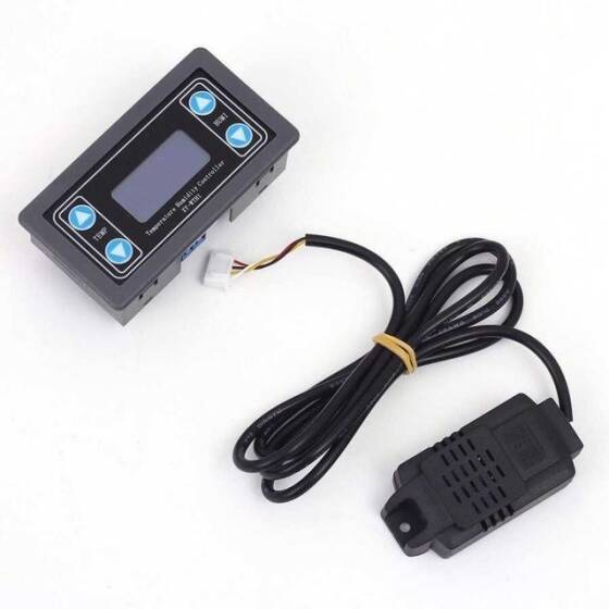 SHT20 Sıcaklık ve Nem Ölçer Ekranlı Röle Modülü - Kuluçka Termostat - XY-WTH1 - 2