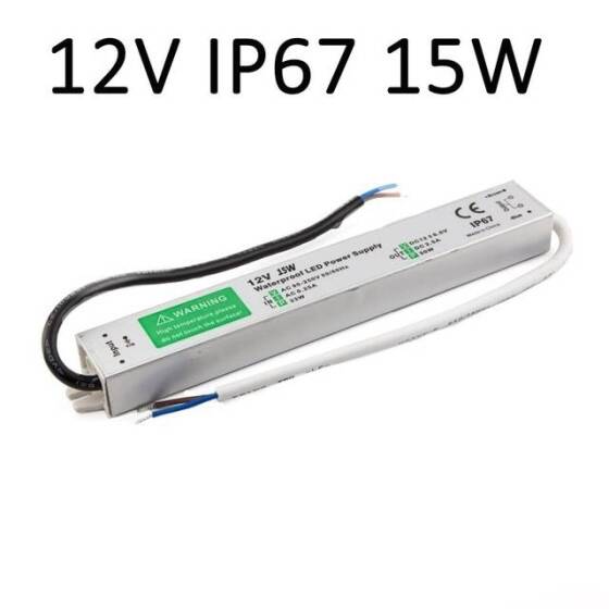 Silver Su Geçirmez Güç Kaynağı 15W 12V 1.25A - 2