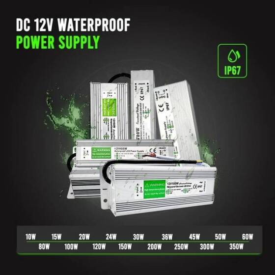 Silver Su Geçirmez Güç Kaynağı 15W 12V 1.25A - 5