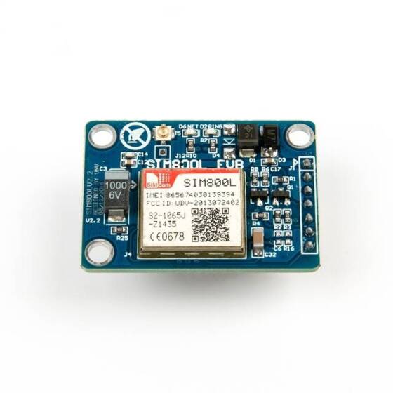 SIM800L V2.0 5V Kablosuz Modül Dört Bantlı W Kablo Başlığı - 2