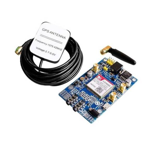 SIM808 Modülü GSM GPRS GPS Geliştirme Kurulu GPS Anteni İle Destek 2G 3G 4G SIM Kart - 1