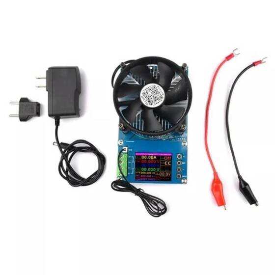 Siyah 2-4 Inç 150 W DC USB Test Cihazı Elektronik Yük Pil Test Cihazı DeŞarj Şarj Güç Ölçer Kaynağı Dedektör Ölçer - 3