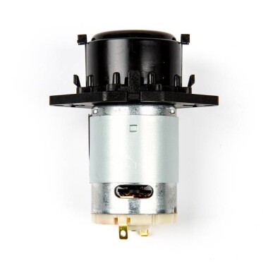 Siyah 24V Silikon Tüplü Sıvı Pompası ID:3mm-OD:5mm- 19-100mL/Dak. - 2