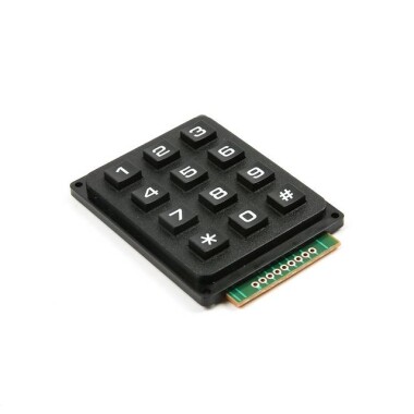 Siyah 3x4 Tuş Takımı - 2