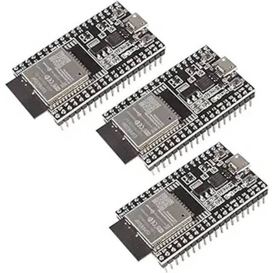 Siyah DIY Kiti Elektronik ESP32-DEVKITC Çekirdek Kartı - Arduino İçin ESP32 Geliştirme Kiti ESP32-WROOM-32D - ESP32-WROOM-32D - 1