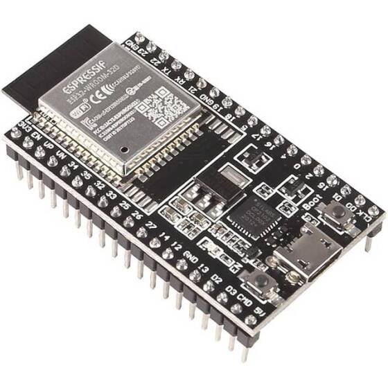 Siyah DIY Kiti Elektronik ESP32-DEVKITC Çekirdek Kartı - Arduino İçin ESP32 Geliştirme Kiti ESP32-WROOM-32D - ESP32-WROOM-32D - 4
