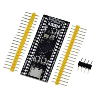 Siyah STM32F401CCU6 Geliştirme Kartı Mikro - Lehimsiz - 2
