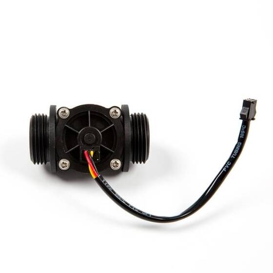 Siyah Su Akış Sensörü FS400A Debimetre G1 1-60L/dak 3.5V-12V - 1