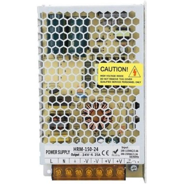 SiyahxH-24V-24W 1A Led Ultra İnce Fiberglas Panel İnce Şerit Kablolu Güç Kaynağı - 1