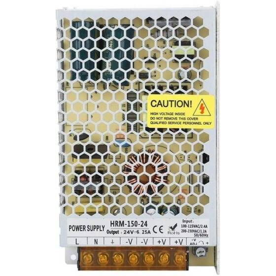 SiyahxH-24V-24W 1A Led Ultra İnce Fiberglas Panel İnce Şerit Kablolu Güç Kaynağı - 1