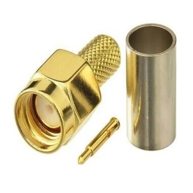 SMA-J-3 Coaxial Konnektör - Sarı - Görsu Elektronik