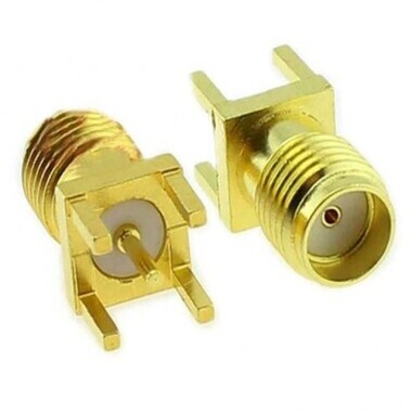 SMA-KE Coaxial Konnektör Simetrik Bacaklı - Görsu Elektronik