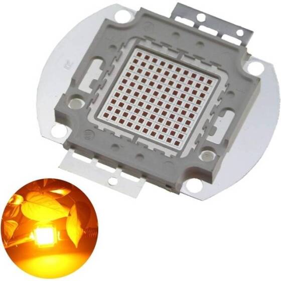 SMD 100W POWER LED Sarı - 2