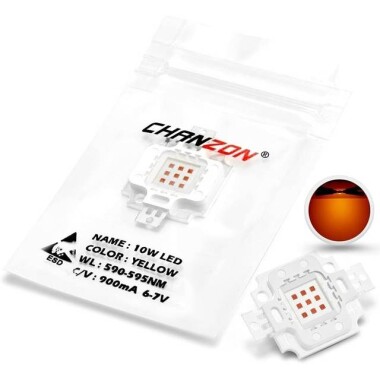 SMD 10W POWER LED Sarı - 4