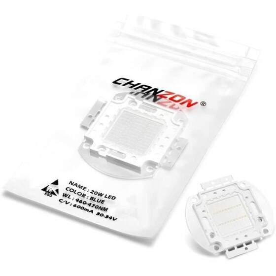 SMD 20W POWER LED Mavi - 1