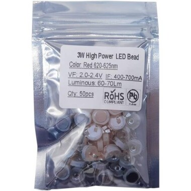 SMD 3W POWER LED Kırmızı - 2