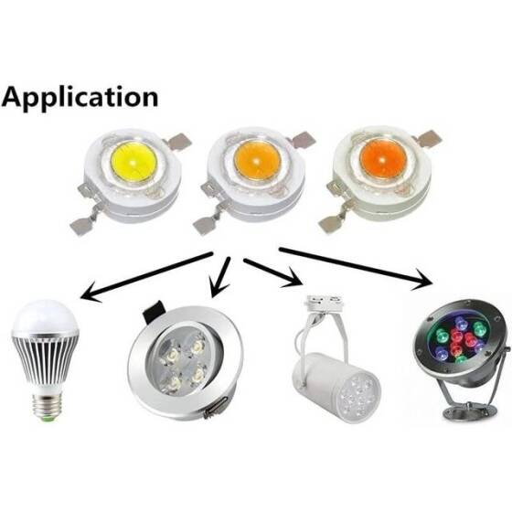SMD 3W POWER LED Sarı - 2