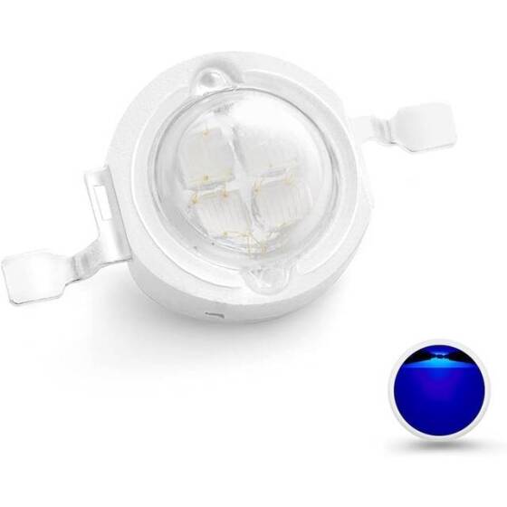 SMD 5W POWER LED Mavi Çift Çipli - 2