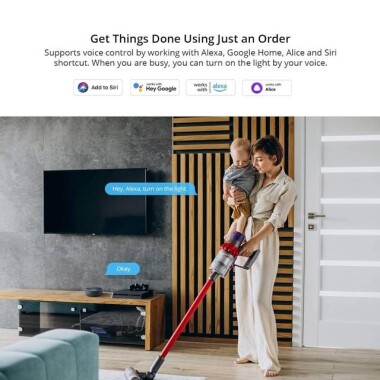 Sonoff M5-2C-80 Wifi Akıllı Duvar Anahtarı 80 Tip 2 Gang AB Standardı - 5