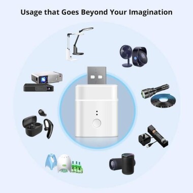 Sonoff Micro 5V Kablosuz USB Akıllı Adaptör Esnek Ve Taşınabilir USB Cihazları Oluşturun - 8