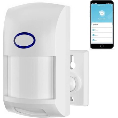 Sonoff RF Köprüsü İçin Sonoff PIR2 433mhz İnsan Kızılötesi Sensör - Pilsiz 10.5x5.8x4.3cm - 1