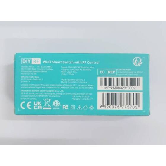 SONOFF RFR2 Akıllı Uzaktan Kumanda Modülü Ses Kontrollü Akıllı Ev Ürünü 10A 433Mhz - 3