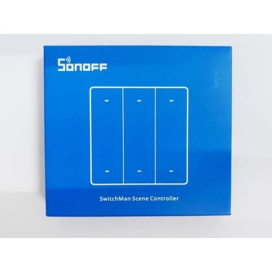 Sonoff SwitchMan R5 Pilli Sahne Kontrol Cihazı 6 Tuşlu Serbest Kablolama - 4