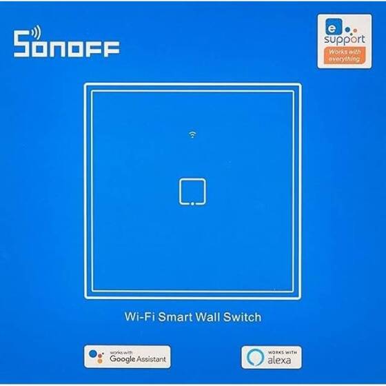 SONOFF T3UK1C-TX Wifi Dokunmatik Kablosuz Anahtar Akıllı Ev - 6