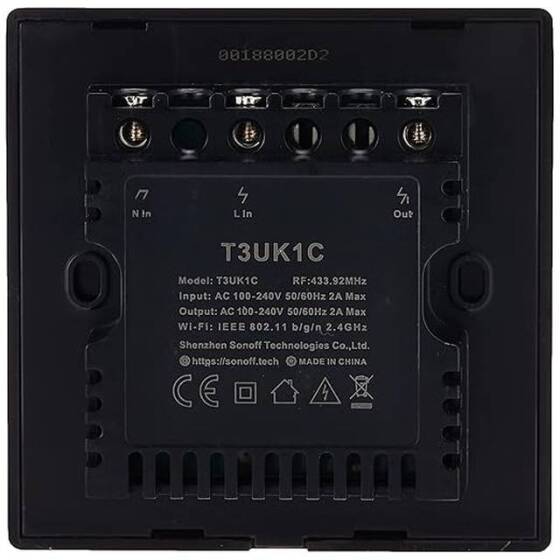 SONOFF T3UK2C-TX Wifi Dokunmatik Kablosuz Anahtar Akıllı Ev - 4