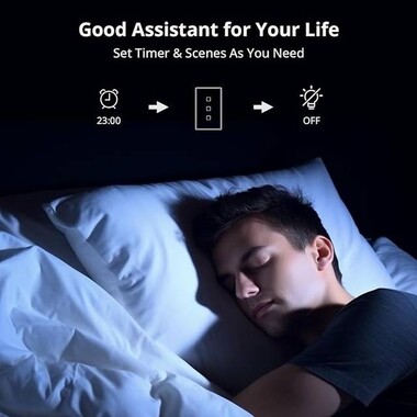 SONOFF T3US1C-TX Wifi Dokunmatik Kablosuz Anahtar Akıllı Ev - 7