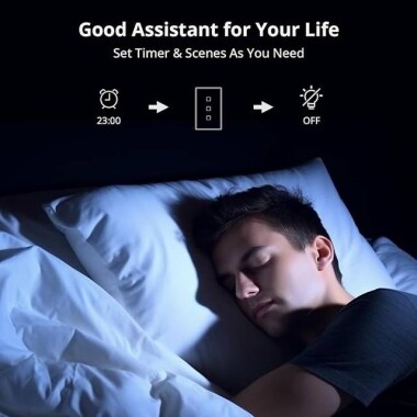 SONOFF T3US2C-TX Wifi Dokunmatik Kablosuz Anahtar Akıllı Ev - 8