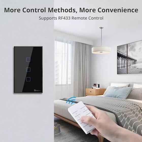 SONOFF T3US3C-TX Wifi Dokunmatik Kablosuz Anahtar Akıllı Ev - 10