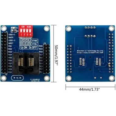 STM8S 8L TSSOP20 Yanma Tutucu Test Tutucu İndirici Çevrimdışı Programlayıcı - 6