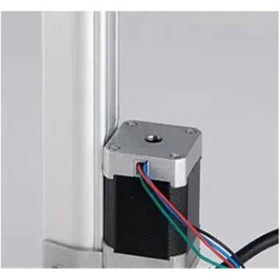 Stoke Uzunluğu 200 mm 30 mm/S 200N DC 6V-24V Nema17 Step Elektrikli İtme Çubuğu - 5