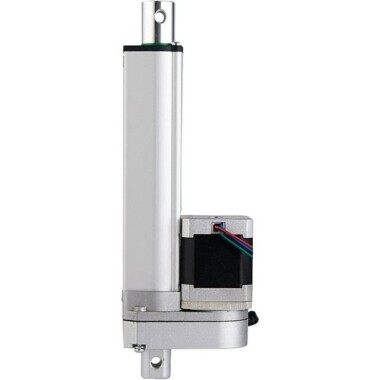 Stoke Uzunluğu 400mm 35mm/S 150N DC 6V-24V Nema17 Step Elektrikli İtme Çubuğu - 1