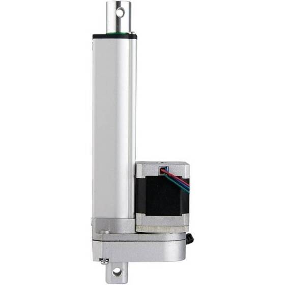 Stoke Uzunluğu 400mm 35mm/S 150N DC 6V-24V Nema17 Step Elektrikli İtme Çubuğu - 1