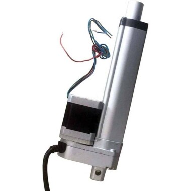 Stoke Uzunluğu 400mm 35mm/S 150N DC 6V-24V Nema17 Step Elektrikli İtme Çubuğu - 2