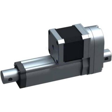 Stoke Uzunluğu 400mm 35mm/S 150N DC 6V-24V Nema17 Step Elektrikli İtme Çubuğu - 3